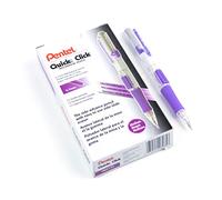 Pentel QUICK CLICK Mechanical Pencil (0.7mm), Violet Barrel - PD217V