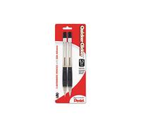 Pentel Quicker Clicker Mechanical Pencil 0.5 mm Smoke 2-Pk