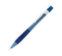 Pentel Quicker-Clicker Mechanical Pencil 0.7 mm Transparent Blue
