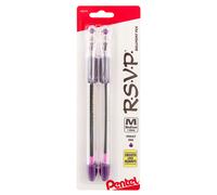 Pentel R.S.V.P. Ballpoint Pen, Medium Line, Violet Ink, (BK91BP2V) by Pentel