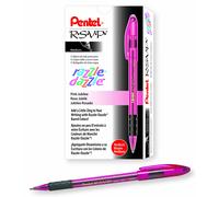 Pentel R.S.V.P. Razzle-Dazzle Ballpoint Pen Medium Line Pink Barrel