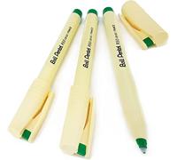 Pentel - R50 Ball - Liquid Ink Rollerball - Retro Edition - Green Ink/Cream Body - Pack of 3