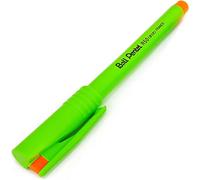Pentel - R50 Ball Liquid Ink Rollerball - Retro Edition - Orange Ink/Lime Body - Single