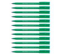 Pentel R50 Rollerball Pen Green Barrel Water-based 0.8mm Tip 0.4mm Line Blue Ref R50-C [Pack of 12]