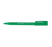 Pentel R50 Rollerball Pen Green Barrel Water-based 0.8mm Tip 0.4mm Line Green Ref R50-D [Pack of 12]