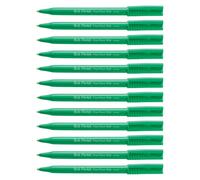 Pentel R50 Rollerball Pen Green Barrel Water-based 0.8mm Tip 0.4mm Line Green Ref R50-D [Pack of 12]