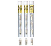 Pentel Refill Erasers For GraphGear 1000 GraphGear 500 Sharplet PG500 PG300 P200 (Pack Of 3 Tubes - 12 Eraser Refills)