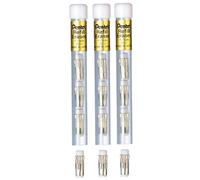 Pentel Refill Erasers For GraphGear 1000 GraphGear 500 Sharplet PG500 PG300 P200 (Pack Of 3 Tubes - 12 Eraser Refills)