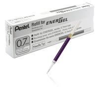Pentel EnerGel LR7 Refill for 0.7 mm Gel Pen, Black (Pack of 12 x 3)