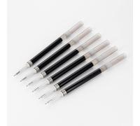 Pentel Refill Ink - for EnerGel Gel Pen, 0.7mm Needle Tip, Fine, Black Ink, Pack of 6 Refills