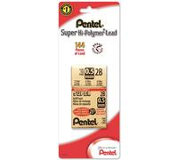Pentel Refill Super Hi-Polymer Lead 0.5mm Fine 2B 144 Pieces of Lead (C505BP2B-K6)
