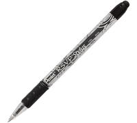 Pentel RSVP STYLUS Ballpoint Pen Fine Line Black Ink (BK90L-A) (12 count)