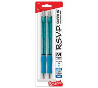 Pentel RSVP Super RT Ballpoint Pen (1.0mm) Medium Line Sky Blue Ink