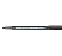Pentel S40 Pointliner Pen, Colour Dye Ink, 0.4mm Line, Black ink (One Pen)