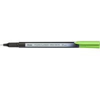 Pentel S40 Pointliner Pen, Colour Dye Ink, 0.4mm Line, Bottle Green ink (One Pen)