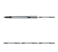 Pentel S40 Pointliner Pen, Colour Dye Ink, 0.4mm Line, Grey ink (One Pen) (Pack of 5)