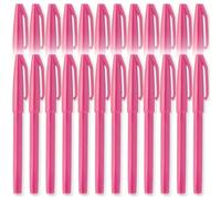 Pentel S520 Original Sign Pen Fibre Tip Marker Fineliner Pens - 2mm Nib - 1mm Line - 24 Pens (Pink)