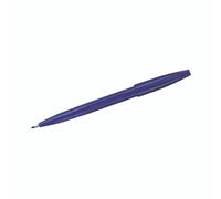 Pentel Original Sign Pen S520 Fibre Tip Pen 2Mm Tip 1Mm Line Blue (Pack 12)