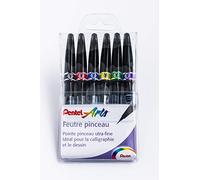 Pentel SE15C Funny felt pens, soft tip, extra fine, x6 felt pens