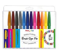 Pentel Brush Sing Ses15-12 Marker Pen 12 Units