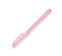 Pentel SES15C Brush Sign Pen, Flexible Brush-Like Tip, Pale Pink (Single Pen)