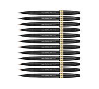 Pentel SESF30 ?C YX Extra Fine Paint Brushes (Pack of 12) Dark Yellow