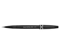Pentel SESF30C-AX Brush Sign Pen Artist Brush Pen with Extra Fine Brush Tip, 1 Piece, Black