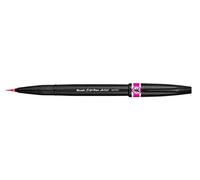 Pentel SESF30C Brush Sign Pen Artist, Extra Fine Brush Tip, Pink (Single Pen)