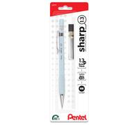 Pentel Sharp 1.3 Mechanical Pencil (1.3mm) Extra Thick Line Includes Refill Lead Writing/Office/Test-Taking Pencil Pastel Blue Barrel (AM13LBPS)