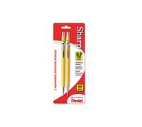 Pentel Sharp Automatic Pencil 0.9 mm Yellow Barrel 2-Pack