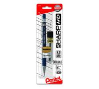 Pentel Sharp HD Mechanical Pencil 1.3mm Dark Blue Barrel 1 Super Hi-Polymer Lead Refill AM13LBP