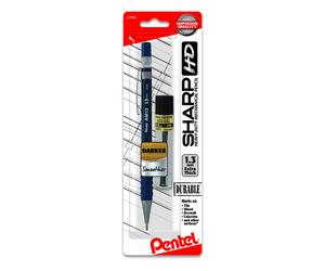 Pentel Sharp HD Mechanical Pencil 1.3mm Dark Blue Barrel 1 Super Hi-Polymer Lead Refill AM13LBP