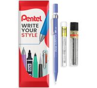 Pentel Sharplet-2 Mechanical Pencil 0.5mm HB Leads Eraser Set Violet | Automatic, Refillable, Lightweight, Fine Tip