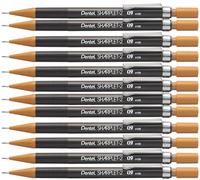Pentel Sharplet Mechanical Pencil, 0.9mm Lead, 1 Pack of 12 Pencils,Black