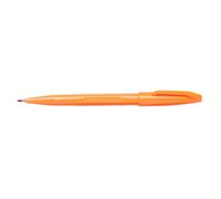 Pentel Sign Pen 1.0mm Line Dye Based Ink Original Fiber Tipped Pen - Orange (Pack of 12)