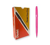 Pentel Sign Pen - Pink, Pack of 12 , S520-P
