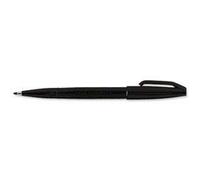 Pentel Sign Pen S520 Fibre Tipped 2.0mm Tip 1.0mm Line Black Ref S520-A - Pack 12