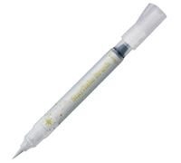 Pentel Starflake Brush Glitter Pen Silver Ink