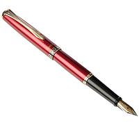 Pentel Sterling Fountain Pen Garnet Barrel - comes in gift box