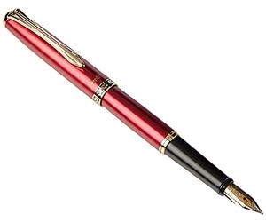 Pentel Sterling Fountain Pen Garnet Barrel - comes in gift box