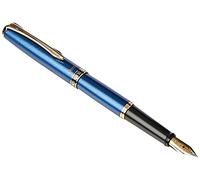 Pentel Sterling Fountain Pen Sapphire Barrel with Gift Box
