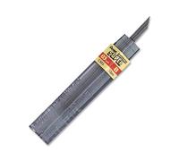 Pentel Super Hi-Polymer Fine Line Lead Refills B 0.5 mm Pack of 12 Refills