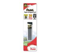 Pentel Super Hi-Polymer Lead Refill 0.5mm Fine, HB, 30 Pieces of Lead (C15BPHB-K6)