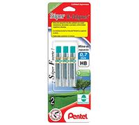 Pentel Super Hi-Polymer Lead Refill 0.7mm HB 36 Pieces of Lead (L50BP3HB-K6)