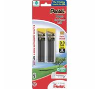 Pentel Super Hi-Polymer Lead Refill, 0.9 mm Thick, HB, 60 Pieces of Lead (C29BPHB2)