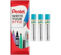 Pentel Super Hi-Polymer Mechanical Refill Leads - for Automatic/Mechanical Pencils - in Pentel Envelope Gift Packaging (0.7mm B, Pack of 3)