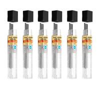 Pentel Super Hi-Polymer Mechanical Refill Leads - for Automatic/Mechanical Pencils - in Pillow Packaging (0.5mm 2H, Pack of 6)