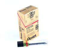 Pentel Super Hi-Polymer Lead Refill, 0.5mm, Fine, F, 144 Pieces of Lead (C505-F)