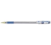 Pentel Superb Ball Pen Medium 1.0mm Tip 0.5mm Line Blue Ref BK77M-C [Pack of 12]