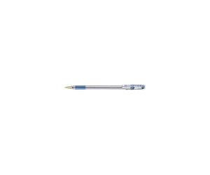 Pentel Superb Ball Pen Medium 1.0mm Tip 0.5mm Line Blue Ref BK77M-C [Pack of 12]